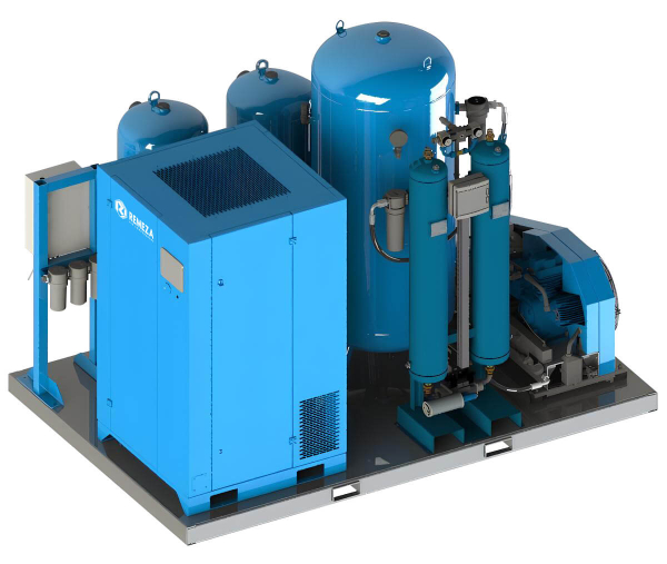 Модульная компрессорная станция Ремеза МКР240-2-8 фото