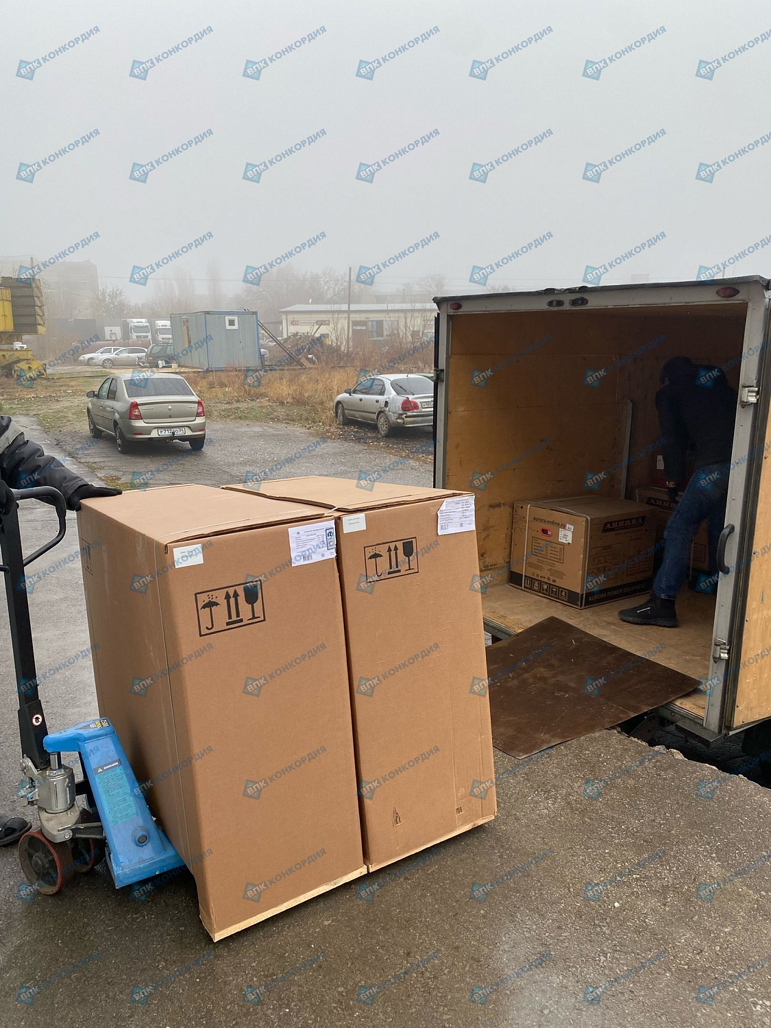 Отгрузка поршневых компрессоров Remeza СБ4/С-100.LB75 в г. Волгоград