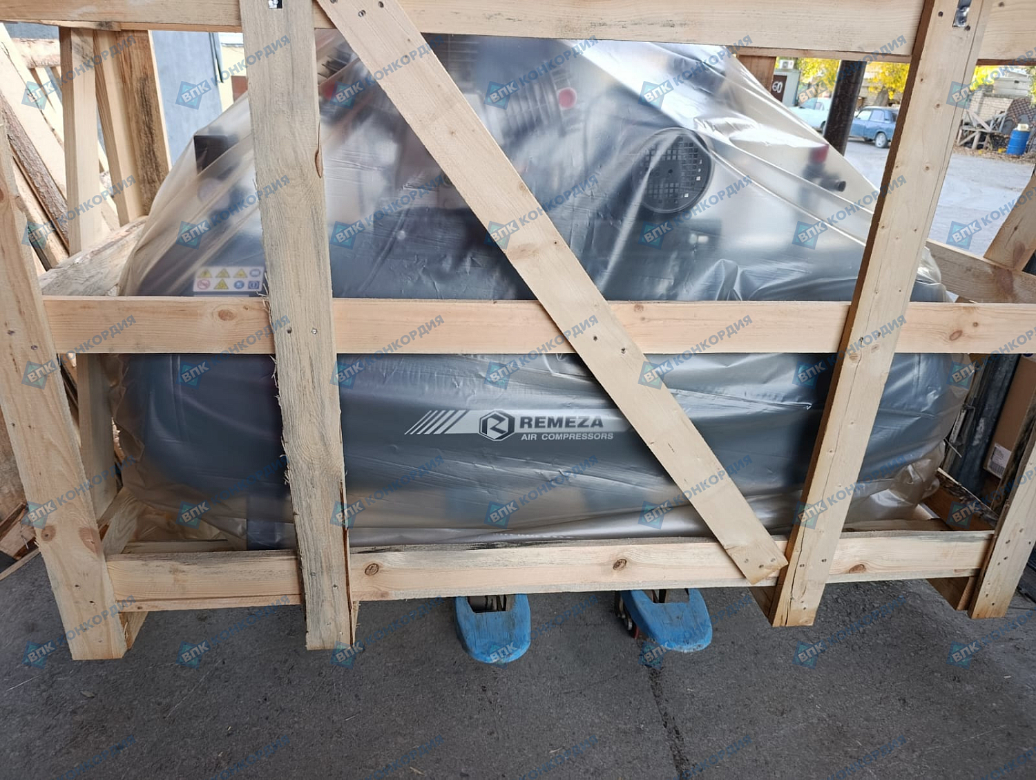 Отгрузка компрессора СБ4/Ф-500.LB75 Remeza в г. Волгоград